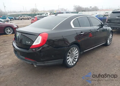 2013 Lincoln Mks z USA, uszkodzony, nr VIN 1LNHL9DK1DG609567